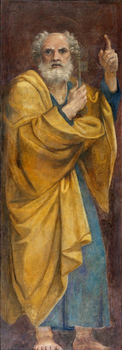 Der heilige Petrus - Annibale Carracci von Annibale Carracci