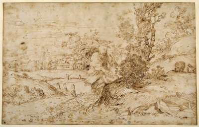 Die Rückkehr von der Flucht von Annibale Carracci