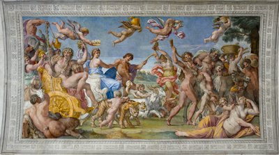 Der Triumph von Bacchus und Ariadne von Annibale Carracci