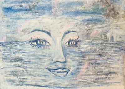 Träumendes Wasser Gesicht von Annika Tiren