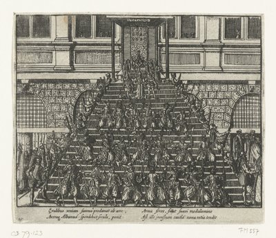 Verkündung des Generalpardons, 1570 von Anonymous