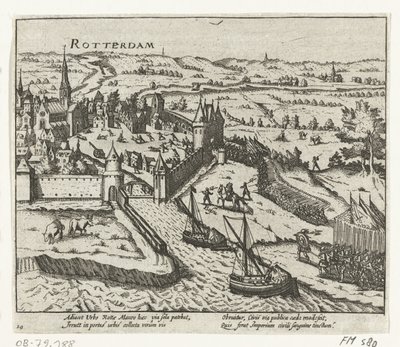 Bossu fällt in Rotterdam ein, 1572 von Anonymous