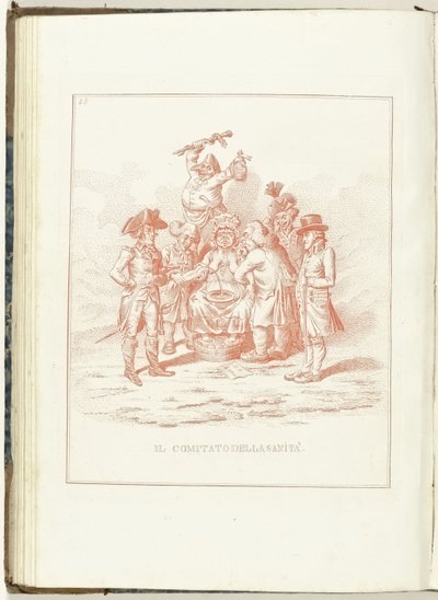 Gesundheitskomitee, 1795 von Anonymous
