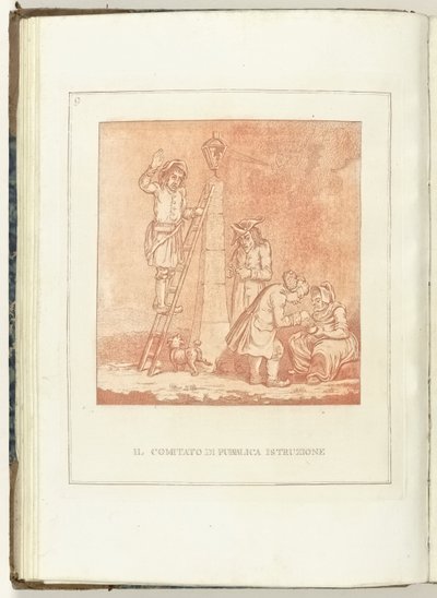 Komitee für öffentliche Bildung, 1795 (Hollandia Regenerata) von Anonymous