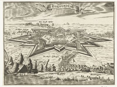Die Erstürmung von Coevorden, 1672 von Anonymous
