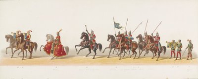 Delfter Umzug von 1873 (dritte Platte) von Anonymous
