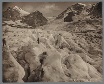 Eigergletscher nordwestlich des Eigers in der Schweiz von Anonymous