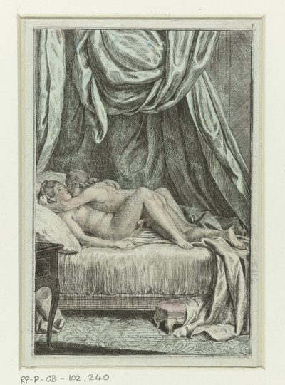 Erotische Serie mit Paaren im Bett (Erotische Szenen) von Anonymous