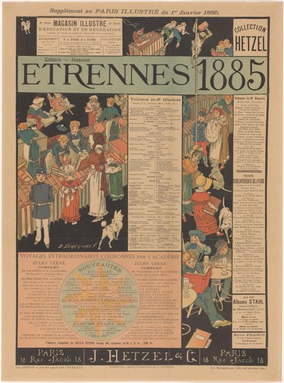Fondsliste von J. Hetzel & Cie in Paris von Anonymous