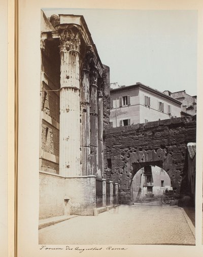 Forum des Augustus in Rom, Italien von Anonymous