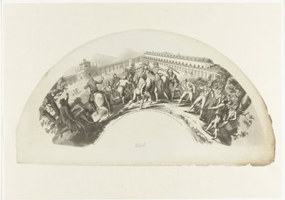 Gefangennahme von Manuel de Godoy durch französische Truppen in Madrid am 19. März 1808 von Anonymous