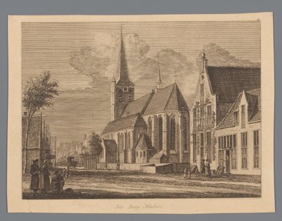 Ansicht des Zentrums von Nijkerk von Anonymous