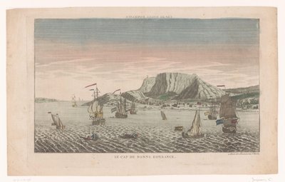 Ansicht des Kaps der Guten Hoffnung (Le Cap de Bonne Esperance) von Anonymous