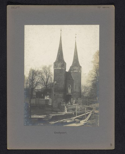 Ansicht des Osttors in Delft von Anonymous
