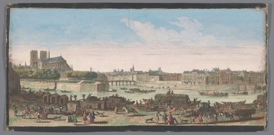 Ansicht der Stadt Paris vom Quai de Miramion von Anonymous