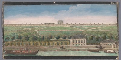 Ansicht des Château de Belle-Vue in Meudon von Anonymous