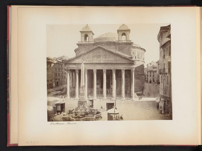 Ansicht des Pantheon in Rom, Italien von Anonymous