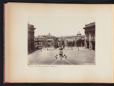 Piazza del Campidoglio, Rom von Anonymous