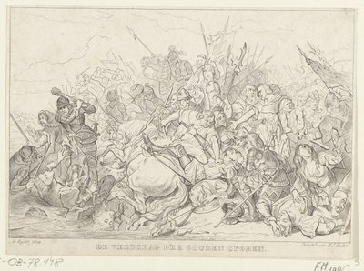 Schlacht der Goldenen Sporen, 1302 von Anonymous