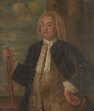 Porträt von Johannes Thedens, Generalgouverneur der Niederländischen Ostindien-Kompanie von Anonymous