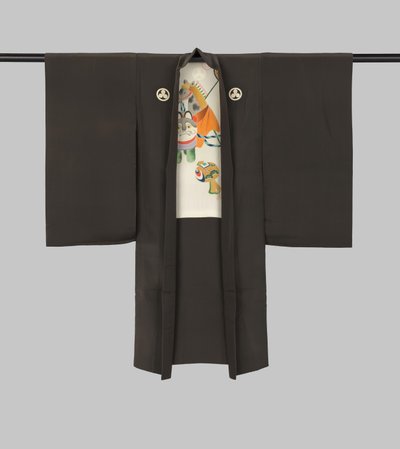 Jungen-Haori mit Spielzeug von Anonymous