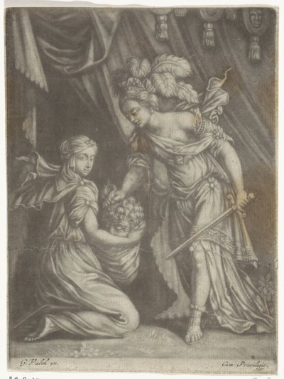 Judith mit dem Kopf des Holofernes von Anonymous