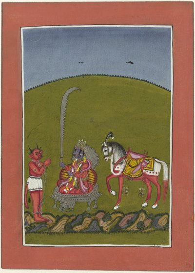 Kalki (die zukünftige Inkarnation von Vishnu) von Anonymous