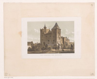 Schloss Heusden von Anonymous