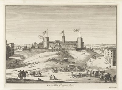 Schloss in Italien (Magazin der italienischen Gebäude, Serie) von Anonymous