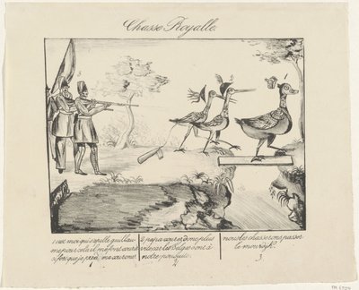 Königliche Jagd, 1830 von Anonymous