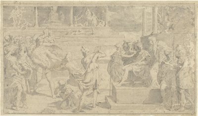 Martyrium der Heiligen Johannes und Paulus von Anonymous