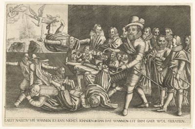 Maurits trennt die Spreu vom Weizen, 1618 von Anonymous