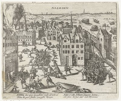 Mord durch die Spanier in Naarden, 1572 von Anonymous