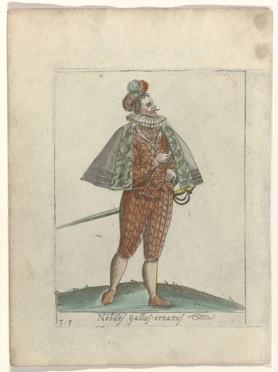 Nobilis Gallies ornattus von Anonymous