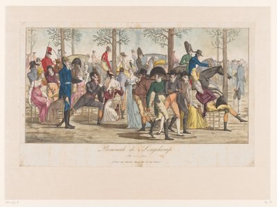 Parade in Long-Champ von Anonymous