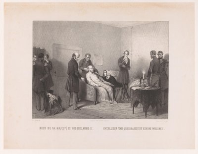 Tod von König Wilhelm II von Anonymous