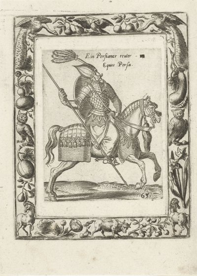 Persischer Reiter von Anonymous