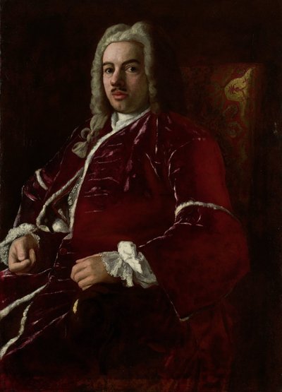 Porträt von Cornelis Calkoen (1696-1764). Botschafter im Osmanischen Reich in Konstantinopel (Istanbul) von Anonymous