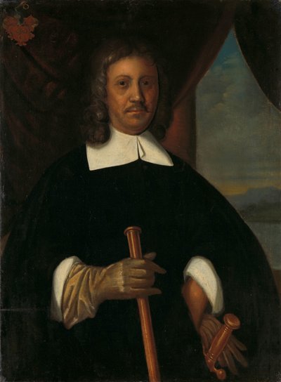 Porträt von Jan van Riebeeck (1619-77), Kommandant des Kaps der Guten Hoffnung und von Malakka und Sekretär der Hohen Regierung von Batavia von Anonymous