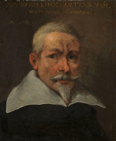 Porträt von Willem Usselinx, Kaufmann und Gründer der Niederländischen Westindien-Kompanie von Anonymous