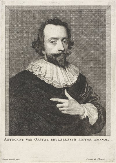 Porträt von Anton van Opstal von Anonymous