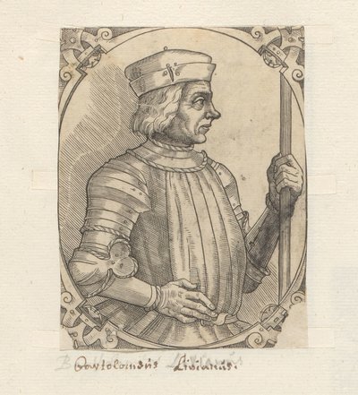 Porträt von Bartholomeus Livianus von Anonymous