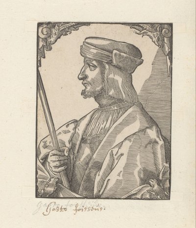 Porträt von Gaston de Foix von Anonymous