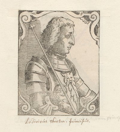 Porträt von Ludovico Sforza von Anonymous