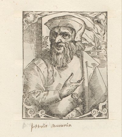 Porträt von Pedro Navarro von Anonymous