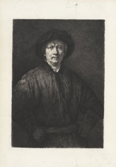 Porträt von Rembrandt Harmensz. van Rijn von Anonymous