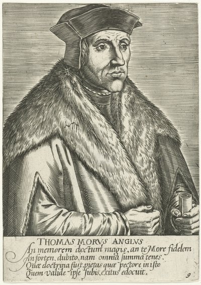 Porträt von Thomas More von Anonymous