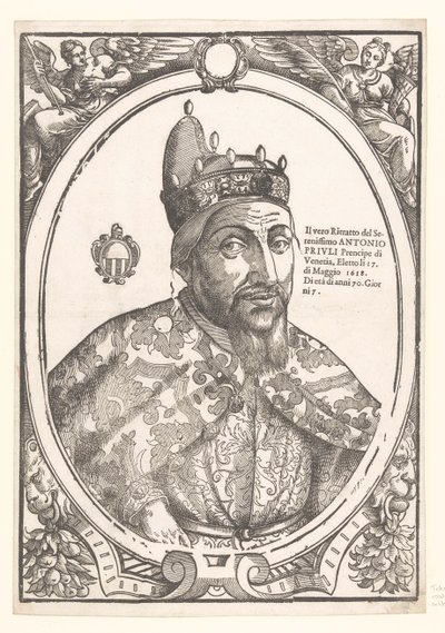 Porträt von Doge Antonio Priuli von Anonymous