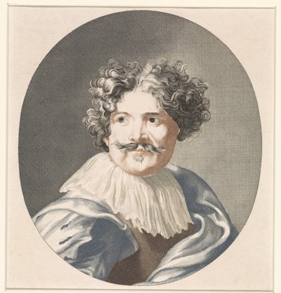 Porträt des Malers Simon de Vos von Anonymous
