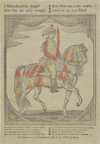 Reiterporträt von Wilhelm V., Prinz von Oranien-Nassau von Anonymous